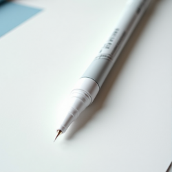 Artisan White Graphic Liner