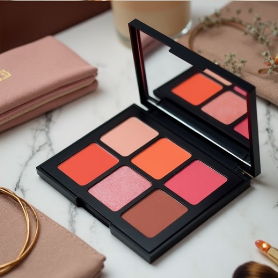 8W Warm Master Blush Palette - Radiant Glow Edition