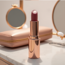 Velvet Luxe Nude Pink Lipstick