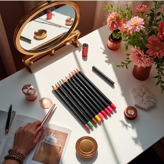 Rainbow Radiance Color Eyeliner Pencil Set