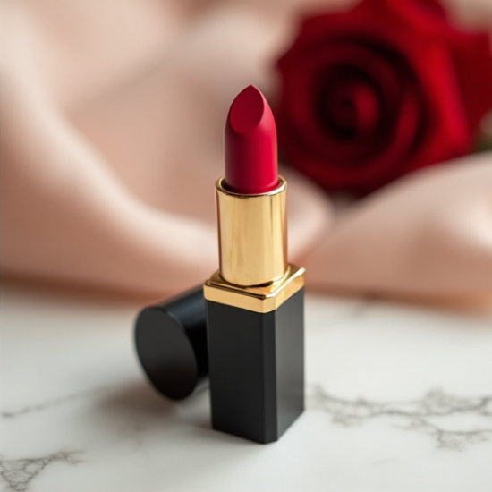 Badass Icon Matte Lipstick - Fierce Red