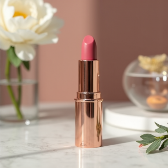 Velvet Luxe Nude Pink Lipstick