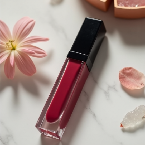Velvet Luxe Liquid Lipstick - Deep Wine